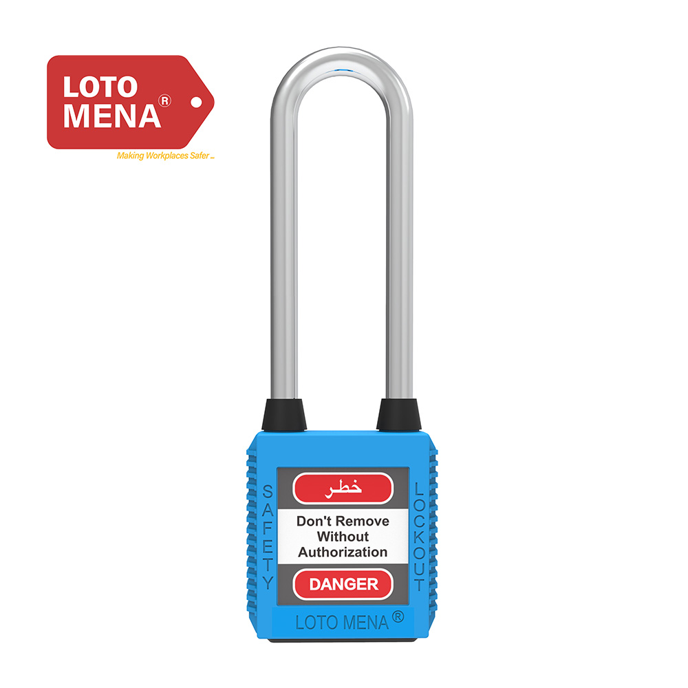 Safety Lockout Padlock – LONG STEEL : PLMSL337