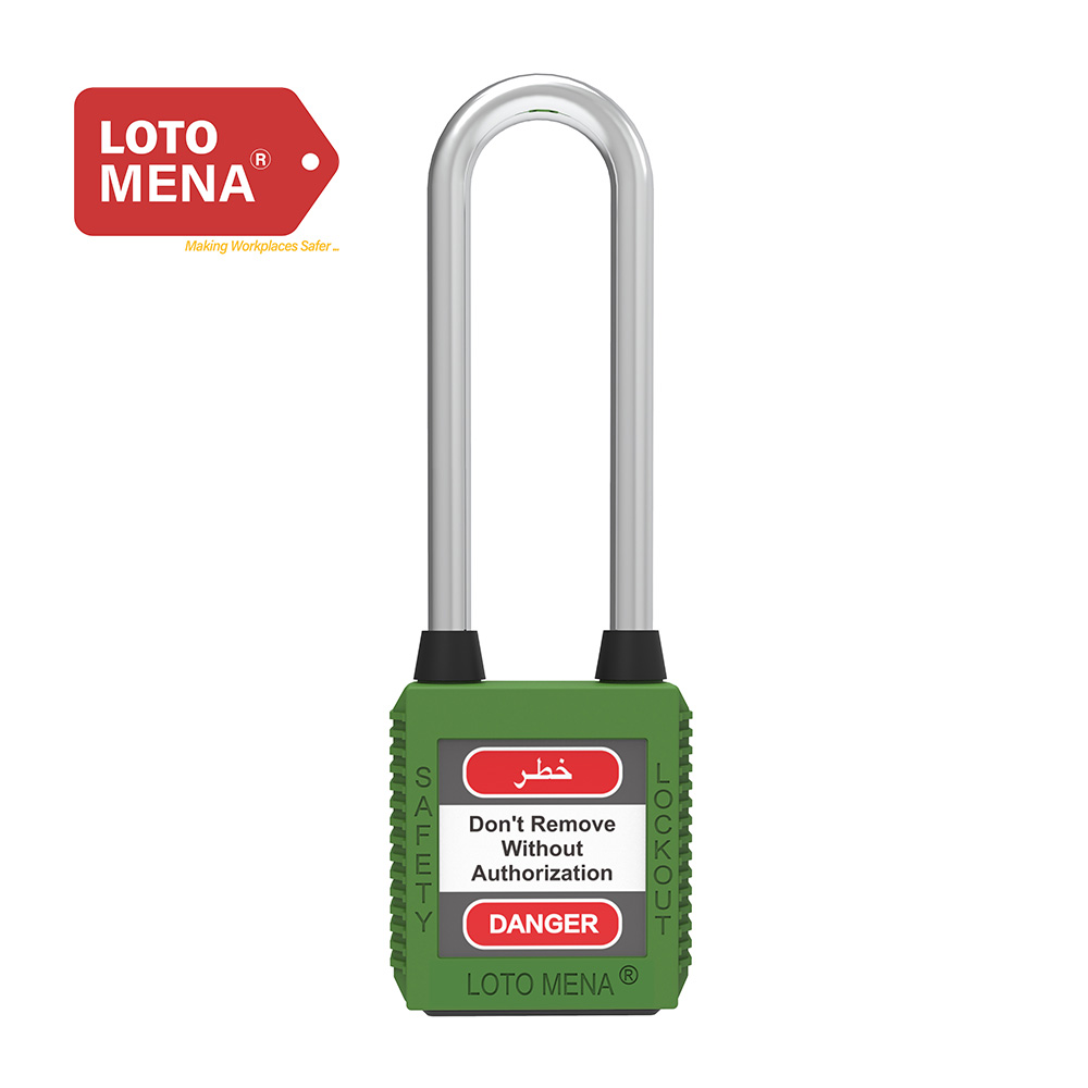 Safety Lockout Padlock – LONG STEEL : PLMSL338
