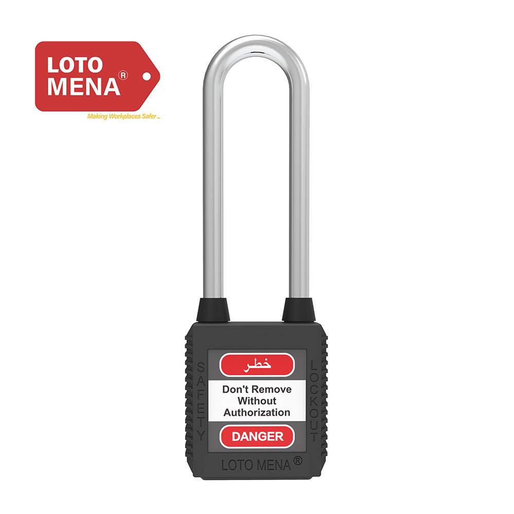 Safety Lockout Padlock – LONG STEEL : PLMSL339