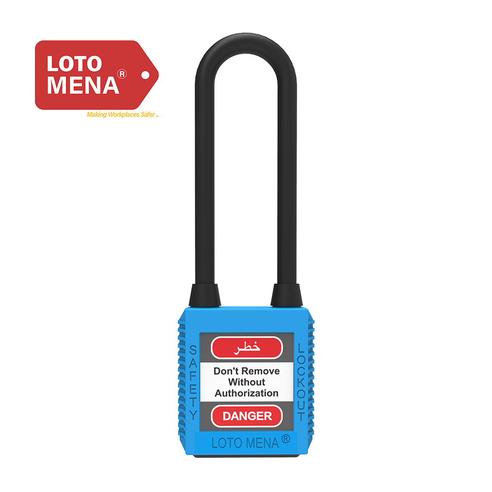 Safety Lockout Padlock – LONG NYLON : PLMNL353