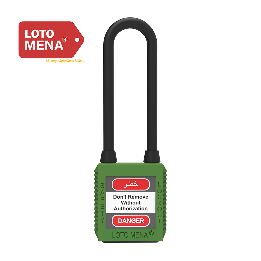 Safety Lockout Padlock – LONG NYLON : PLMNL354