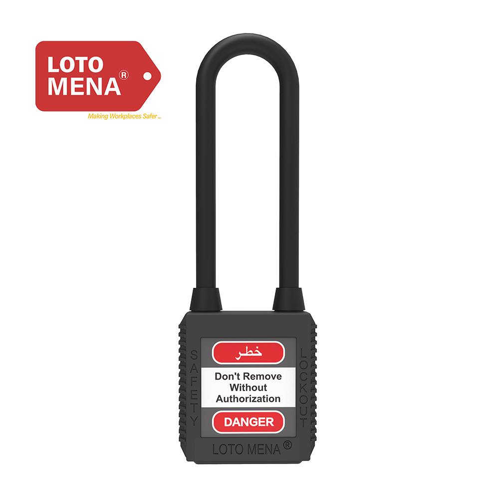 Safety Lockout Padlock – LONG NYLON : PLMNL355