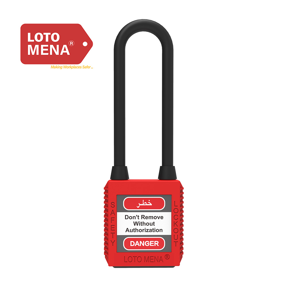 Safety Lockout Padlock – LONG NYLON : PLMNL351