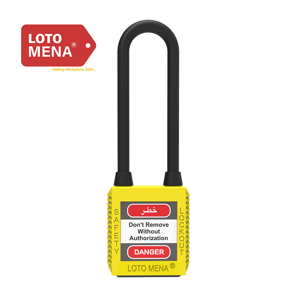 Safety Lockout Padlock – LONG NYLON : PLMNL352